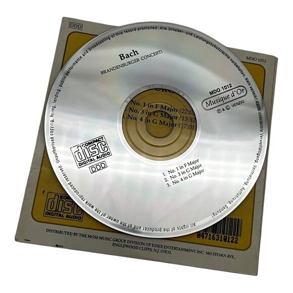 Musique d’Or Bach & Schubert Classical Music CD Set Compact Disc - Picture 7 of 9